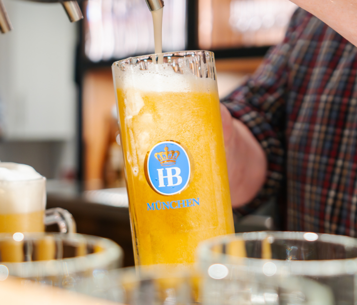 HB Bier zapfen